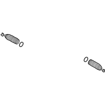 Lincoln Rack and Pinion Boot - L1MZ-3332-B