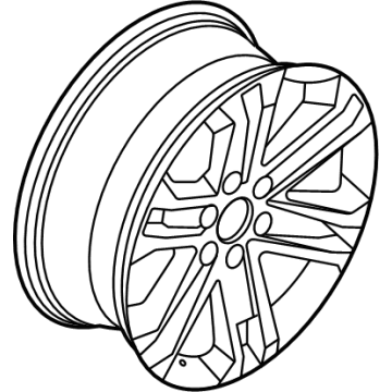 Ford ML3Z-1007-HA WHEEL ASY