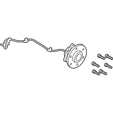 Ford JL1Z-1109-C Wheel Hub Assembly