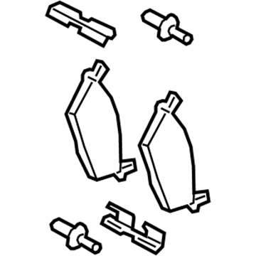 2023 Ford Expedition Brake Pads - NL1Z-2200-A