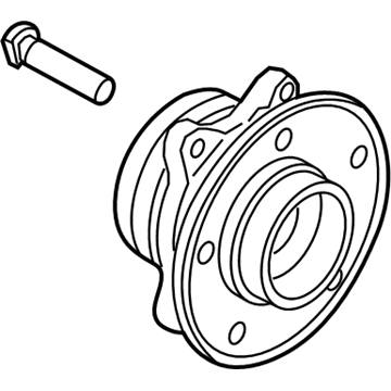 Ford LB5Z-1104-E HUB ASY - WHEEL