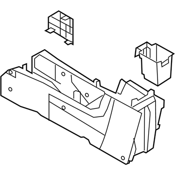 Ford 9L8Z-78045A36-AA Panel Assembly - Console