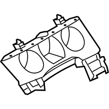 Ford AG1Z-54044D70-CA Panel - Instrument