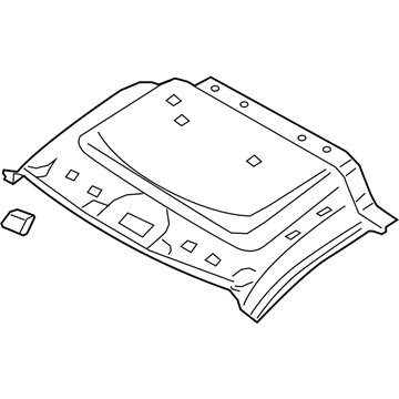 Ford KT1Z-6151916-DC HEADLINING - ROOF