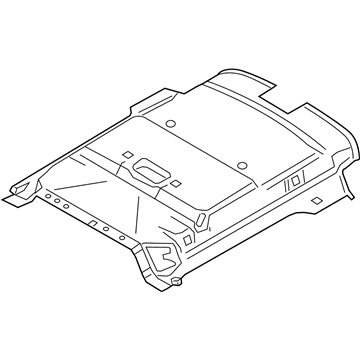 Ford DT1Z-1751942-EB Panel Assembly - Roof Trim - Rear