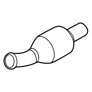 2021 Lincoln Corsair Catalytic Converter - LX6Z-5E212-L