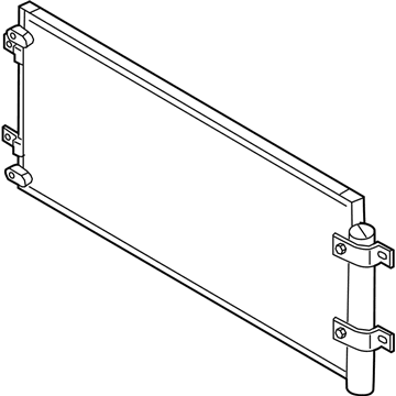 Ford CT4Z-19712-A Condenser Assembly