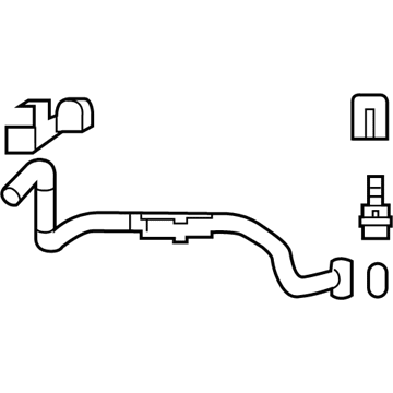 2014 Ford Edge A/C Hose - CT4Z-19835-F