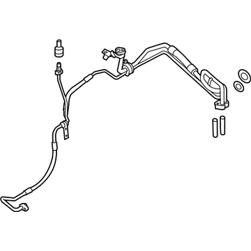 Ford Police Interceptor Utility A/C Hose - EB5Z-19A834-B