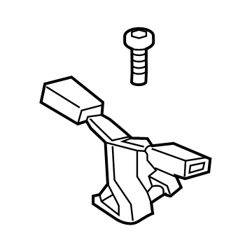 Ford KB3Z-2660044-AB BUCKLE ASY - SEAT BELT