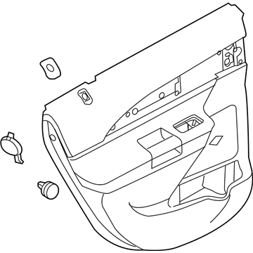 Ford BA1Z-7827406-AA Panel Assembly - Door Trim