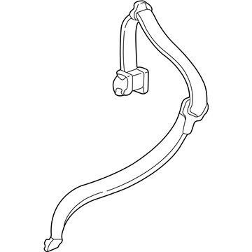 Ford 6W4Z-54611B68-AB Seat Belt Assembly