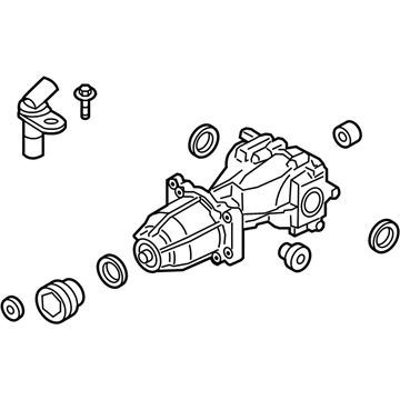 Ford K2GZ-4000-R AXLE ASY - REAR