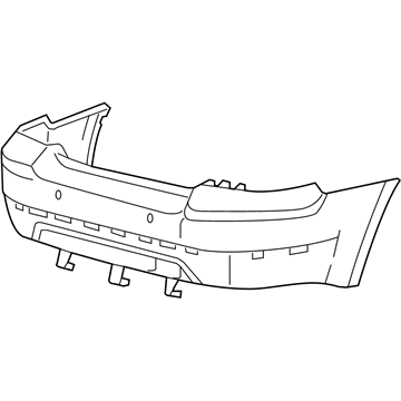 2009 Mercury Sable Bumper - 8T5Z-17K835-AAPTM