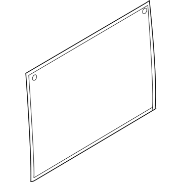 Ford KK4Z-6129710-A GLASS - QUARTER WINDOW