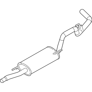 2014 Ford F-150 Muffler - EL3Z-5230-A