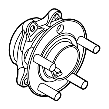 Ford Mustang Mach-E Wheel Hub - LJ9Z-1109-B