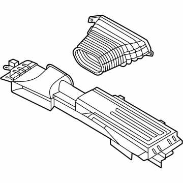 Ford PZ1Z-9C675-A TUBE - AIR CLEANER INTAKE