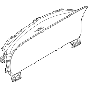 Ford LC5Z-10849-AA INSTRUMENT CLUSTER