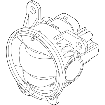 Ford M1PZ-15200-A LAMP ASY - FOG - FRONT