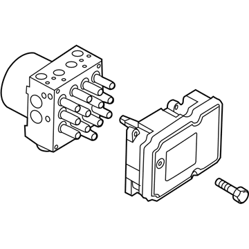 2011 Ford Explorer ABS Control Module - CB5Z-2C405-C