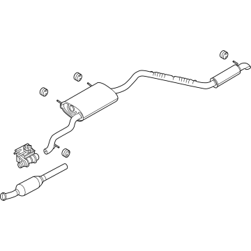 Ford Maverick Muffler - NZ6Z-5F250-G