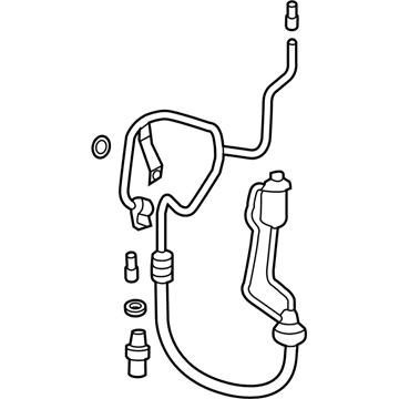 2020 Lincoln Continental A/C Hose - H3GZ-19972-A