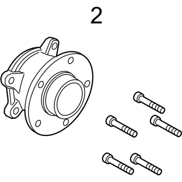 Ford Maverick Wheel Hub - NZ6Z-1104-B