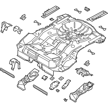 Ford Focus Floor Pan - CP9Z-5811215-B