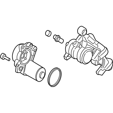 2021 Ford Edge Brake Caliper - K2GZ-2552-A