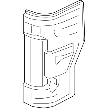 Ford LC3Z-13404-E LAMP ASY - REAR, STOP AND FLAS