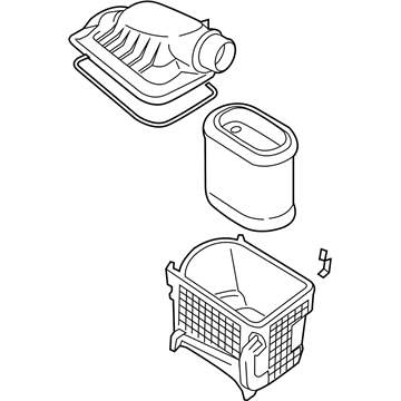 Ford HC3Z-9600-C Cleaner Assembly - Air