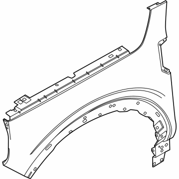 Ford Bronco Sport Fender - M1PZ-16006-B