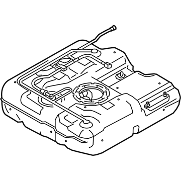 Ford 9T1Z-9K318-A Tube - Fuel Vapour