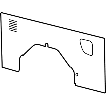 Ford CK4Z-6131013-N TRIM - LOAD COMPARTMENT