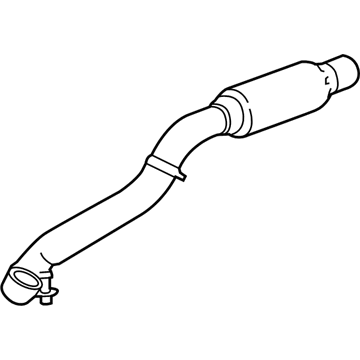 2023 Ford Edge Exhaust Pipe - K2GZ-5G203-A