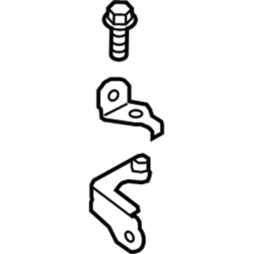 2020 Ford Police Responder Hybrid Door Hinge - CJ5Z-7822810-B