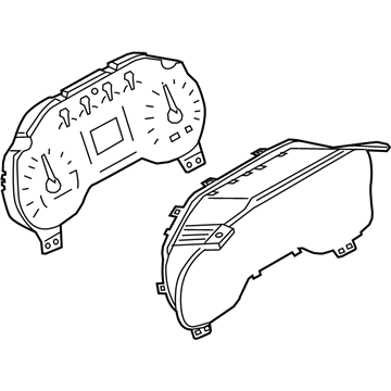 Ford LC3Z-10849-BAB INSTRUMENT CLUSTER