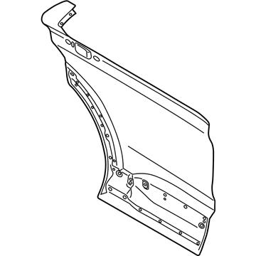 Ford LC5Z-7824701-A PANEL ASY - DOOR - OUTER