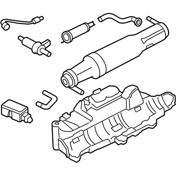 Ford Freestyle Vapor Canister - 7F9Z-9D653-D