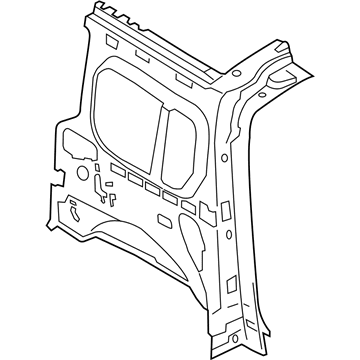 Ford DT1Z-6127791-A Panel Assembly - Rear Quarter - Inner