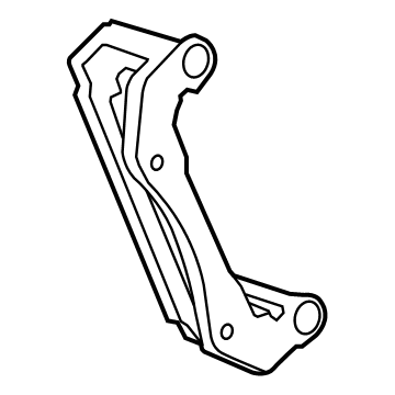 2019 Ford Police Interceptor Sedan Brake Caliper Bracket - GB5Z-2B292-A