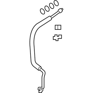 2015 Lincoln MKX A/C Hose - CT4Z-19D742-A