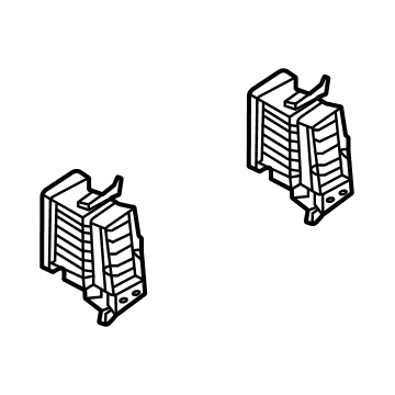 Ford M2DZ-19893-AP LOUVRE ASY - VENT AIR