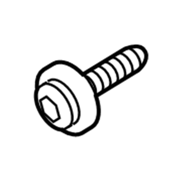 Ford -W710506-S424 Screw