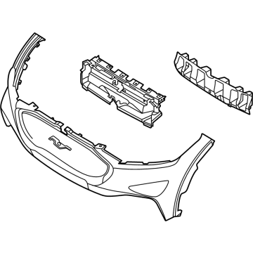 2021 Ford Mustang Mach-E Bumper - LJ8Z-17D957-ABPTM