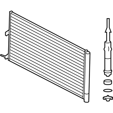 Ford BL3Z-19712-C Condenser Assembly