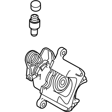 2014 Ford Taurus Brake Caliper - DG1Z-2552-D