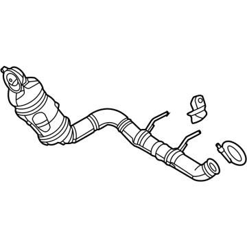 Ford Bronco Catalytic Converter - MB3Z-5E212-D