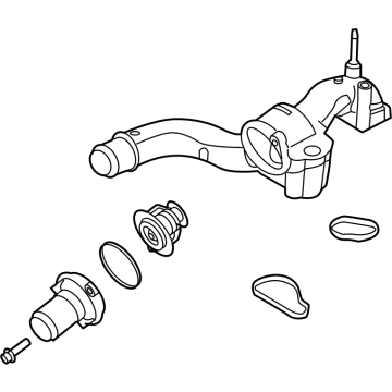 2021 Ford F-150 Thermostat Housing - ML3Z-8A586-B